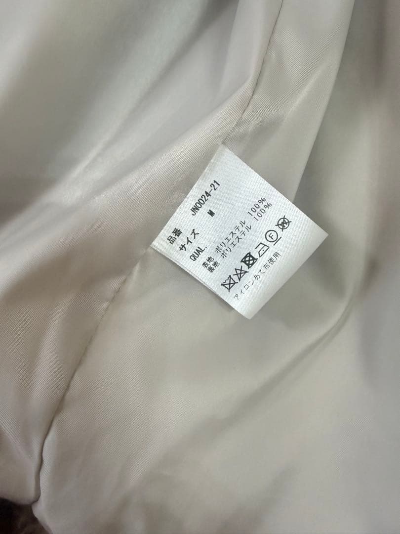 【美品】JULY NINE ファーベスト　Mサイズ