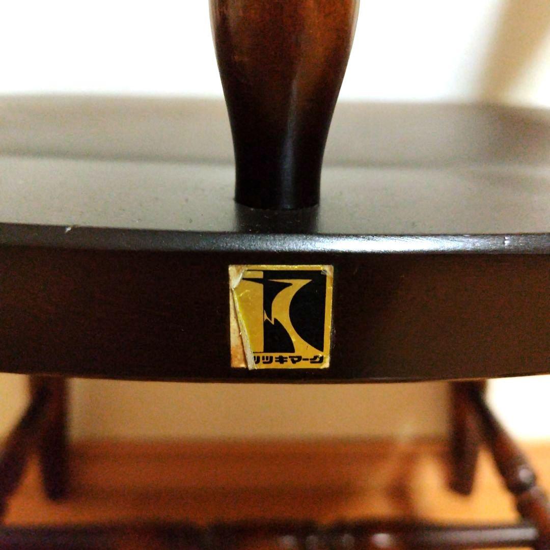 ◯飛騨産業 肘付ダイニングチェア【キツツキマーク】