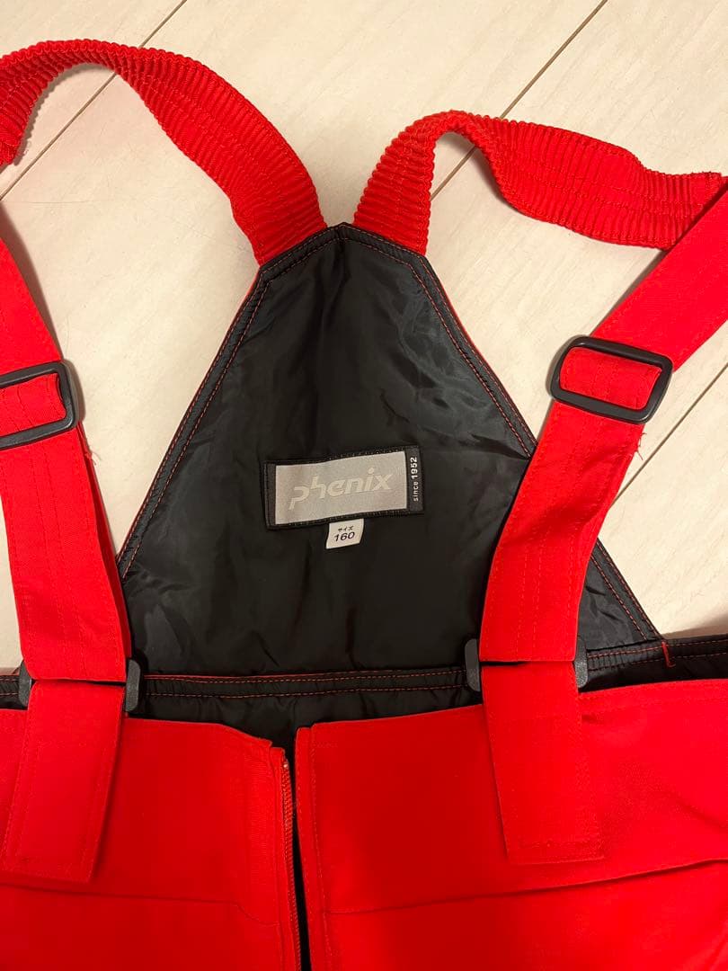 Phenix スキーウェア 160サイズ ネイビー/レッド