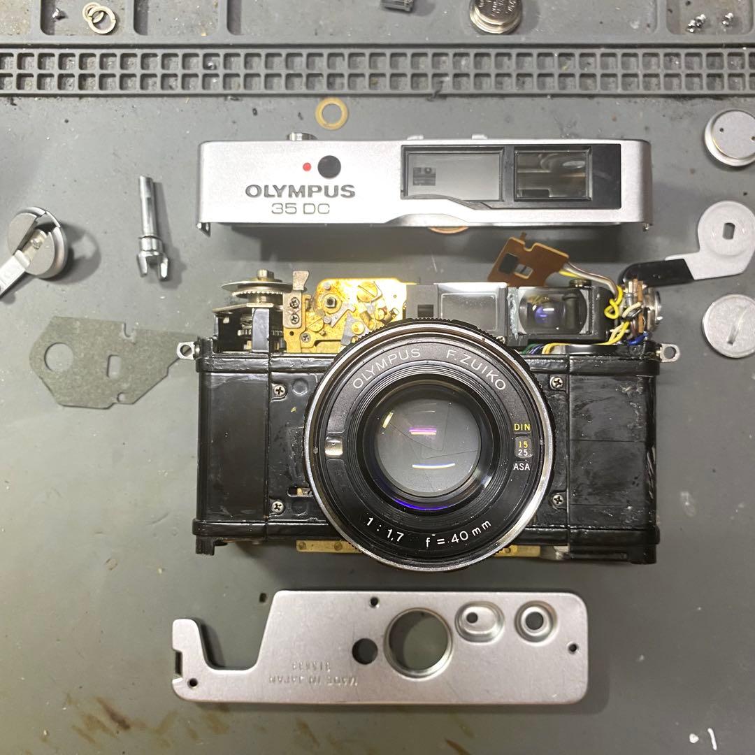 【作動保証1ヶ月】整備済、完動品/ OLYMPUS 35DC　オリンパス