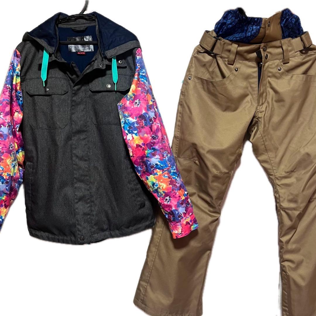 icepardal アイスパーダル スキーウェア スノボーウェア 上下セット