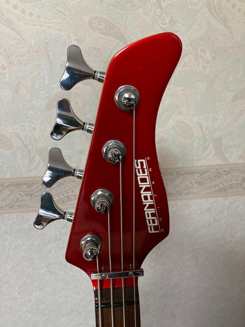 FERNANDES エレキベース レッド