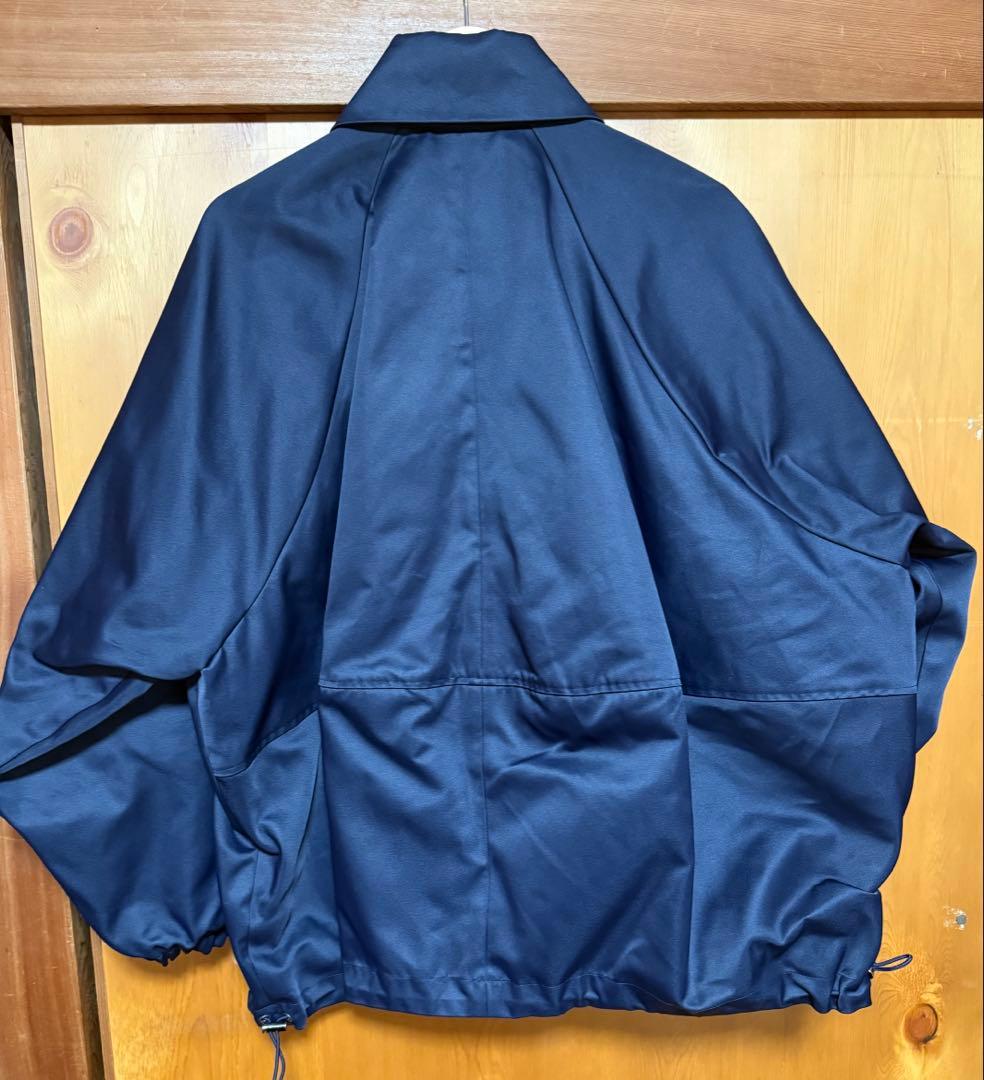 ENFOLD エンフォルドヘビーサテンドロストビッグジャケットコート