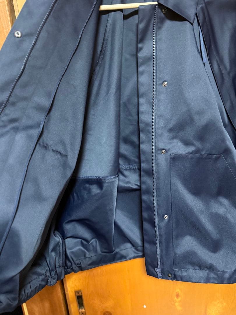 ENFOLD エンフォルドヘビーサテンドロストビッグジャケットコート