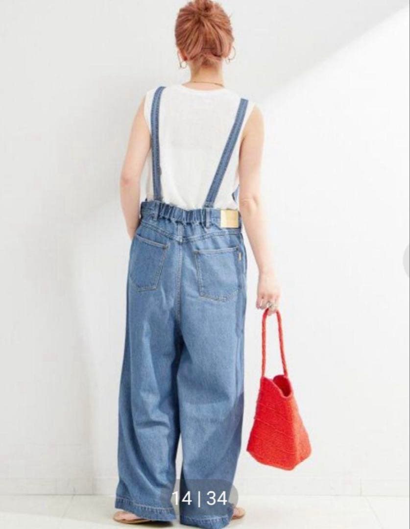 ベーセーストック　デニム サロペット フリーサイズ