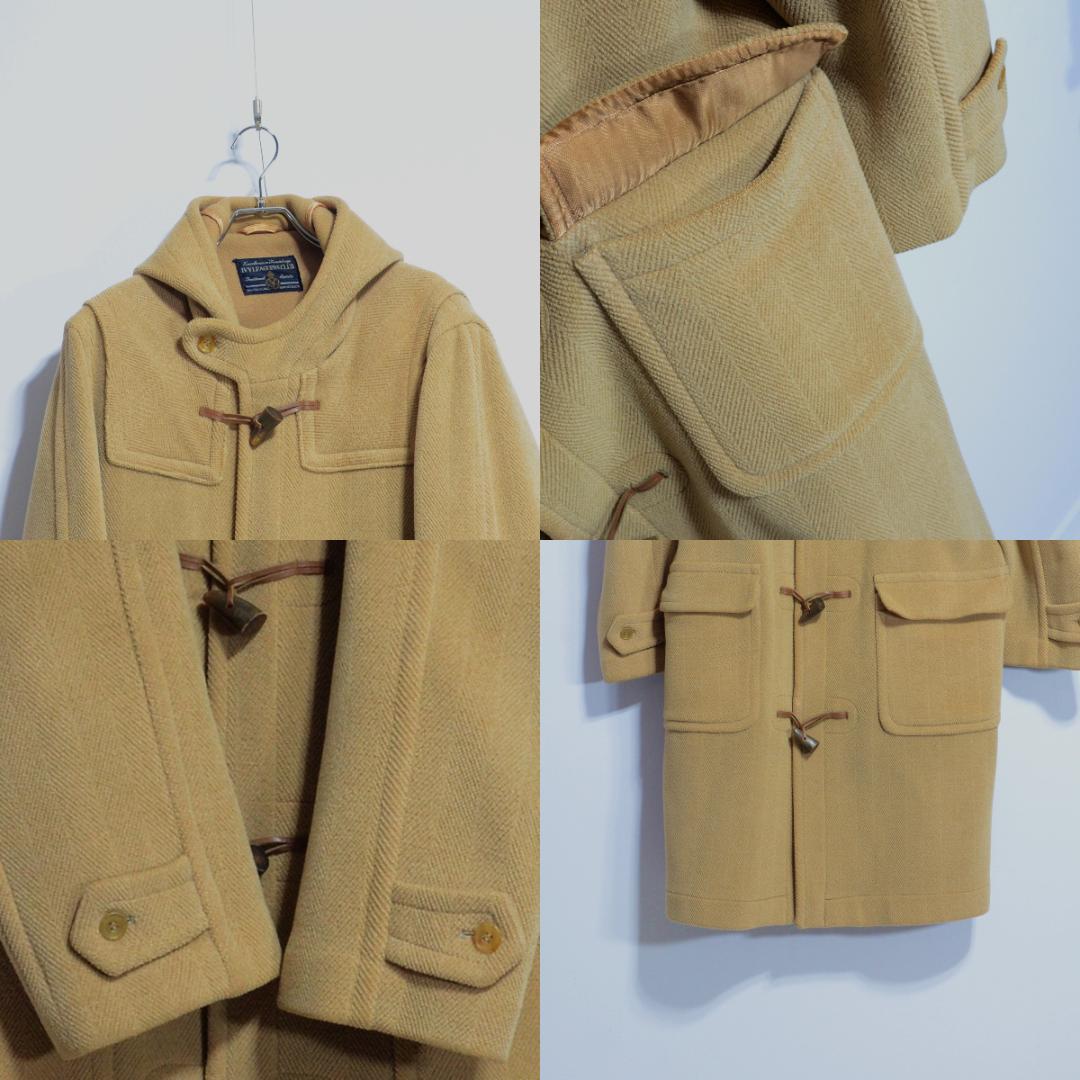 極上品 ムーアブルック チベット社 ダッフルコート Hベージュ Ｍ=38