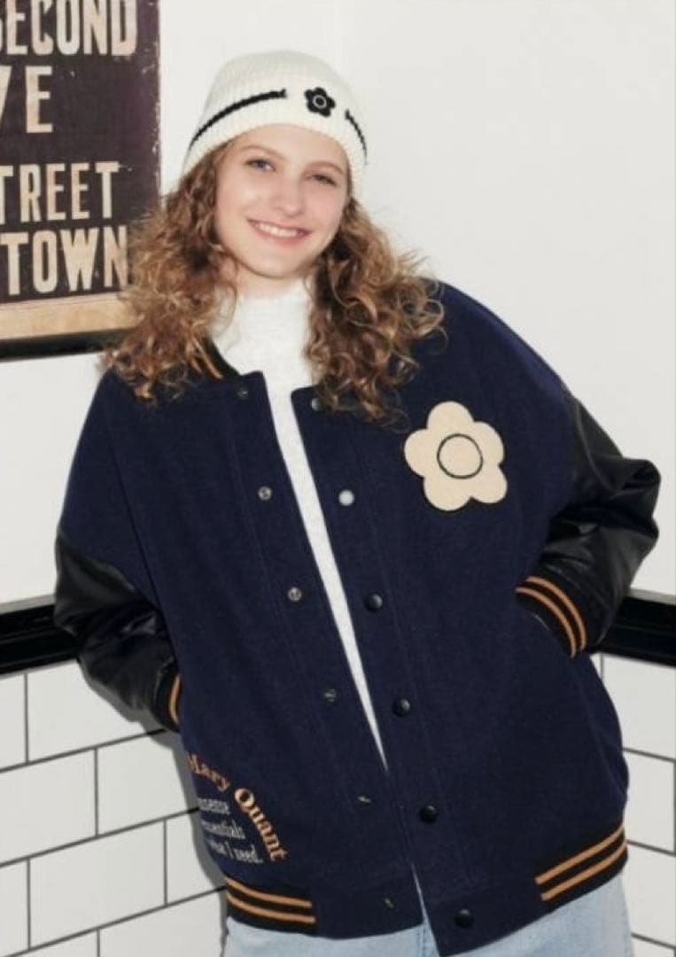 Mary Quant ブルゾン スタジャン