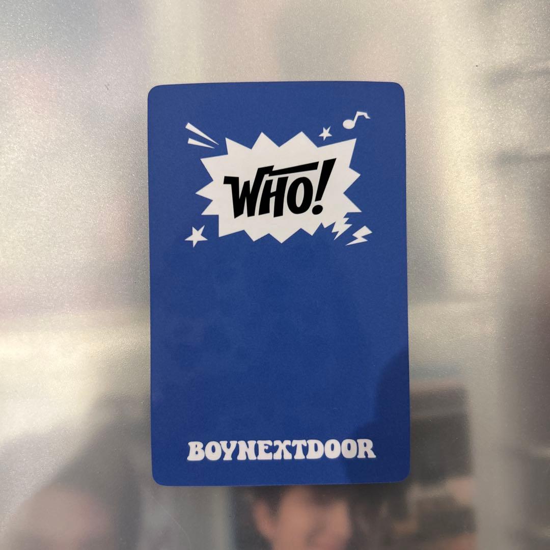 ★*★様 BOYNEXTDOOR who 中華 テサン ラキドロ 公式 トレカ