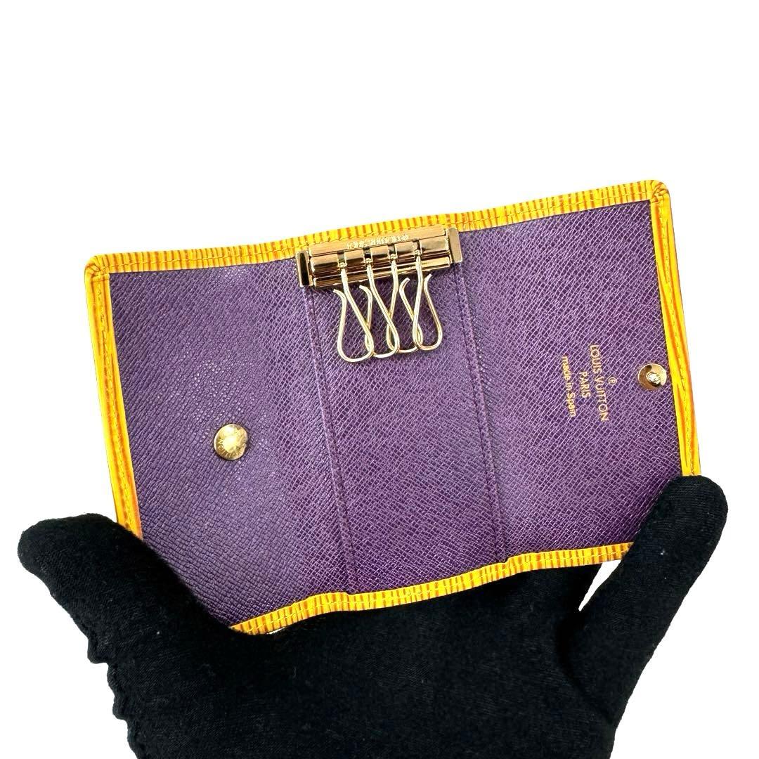 ルイヴィトン ミュルティクレ4 エピ イエロー M63829