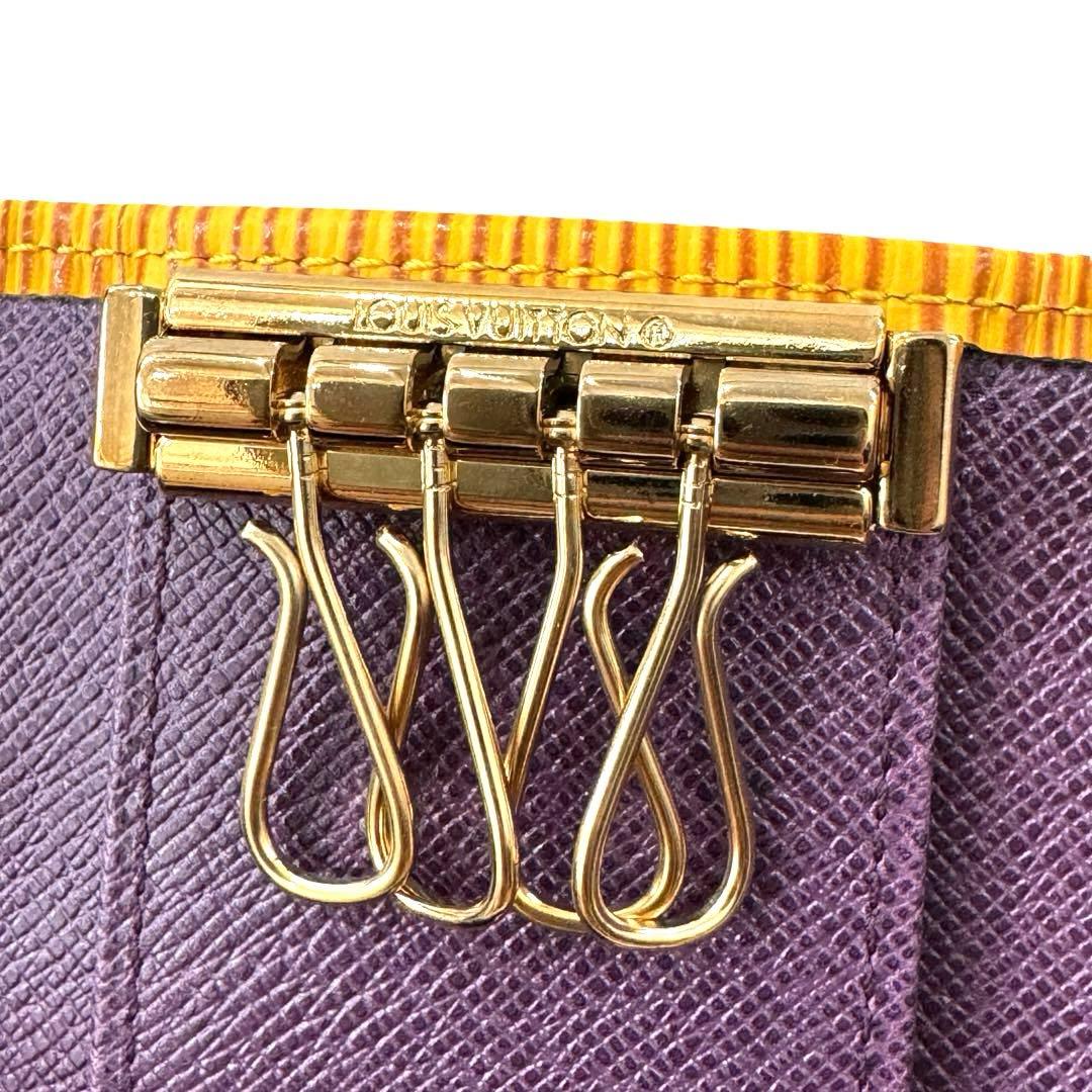 ルイヴィトン ミュルティクレ4 エピ イエロー M63829