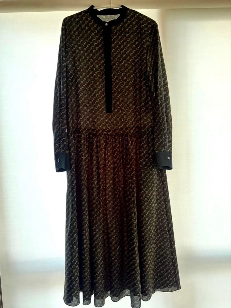 【23区】Ratti チェーンモチーフ ワンピース　サイズ38