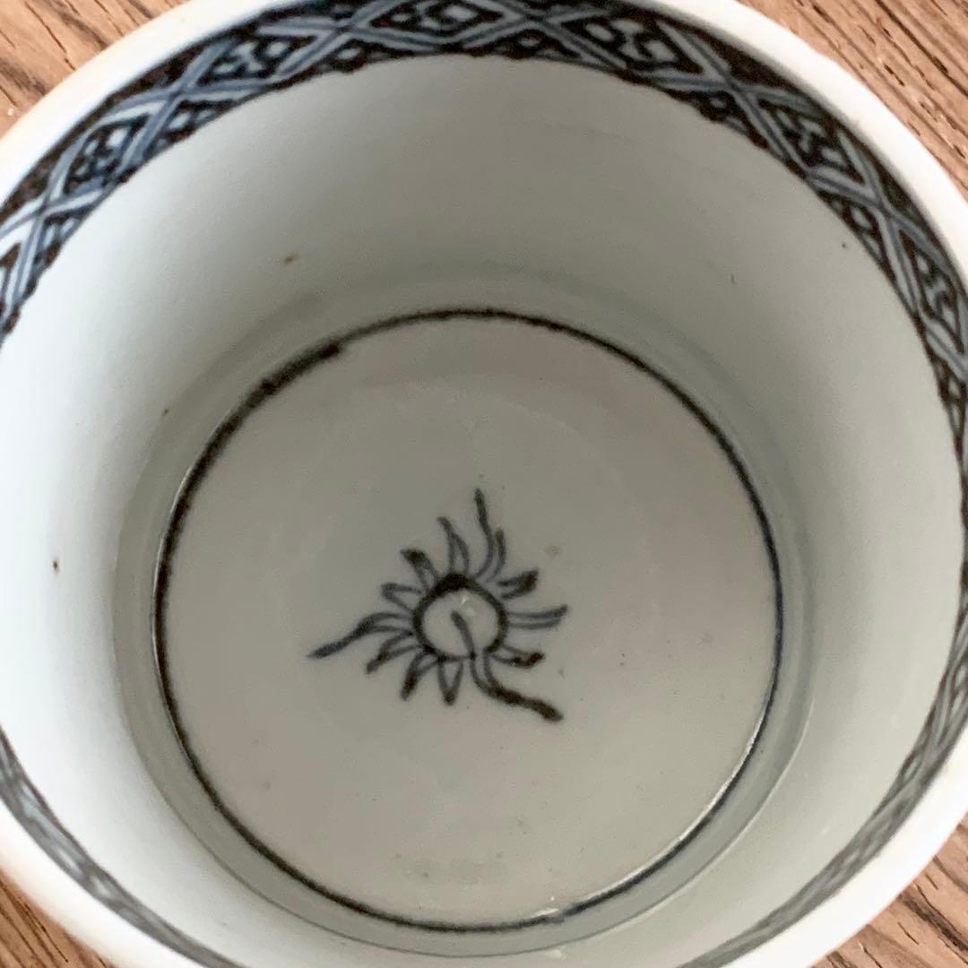 蕎麦猪口 古伊万里 龍 染付 1客