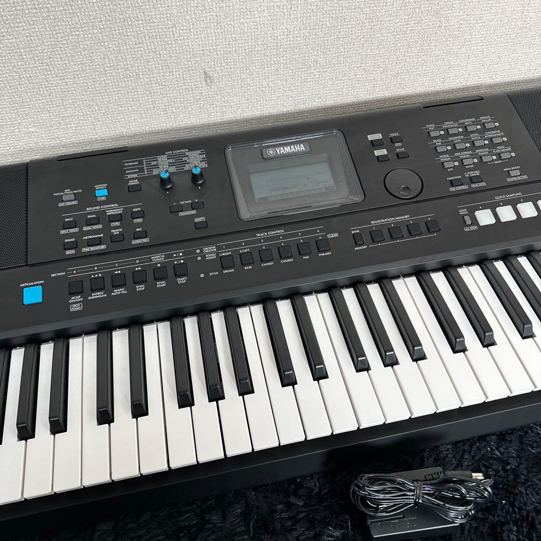 Yamaha PSR-E473 61鍵 電子キーボード 鍵盤楽器 電子ピアノ