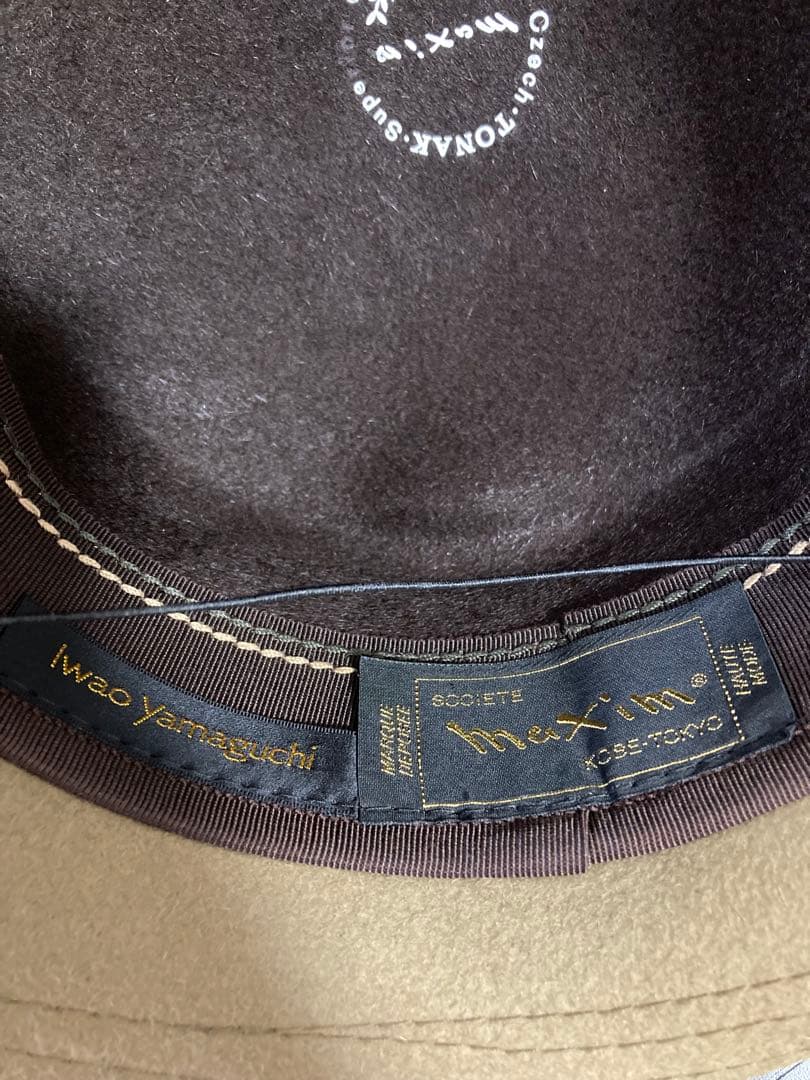 マキシン◆maxim ブラウン リボン　ハット