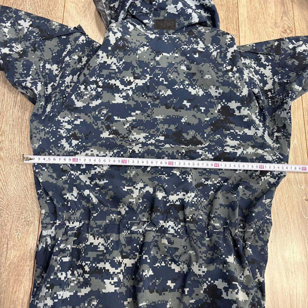 Us navy Ecwcs 米軍実物 デジカモ ゴアテックスパーカー small