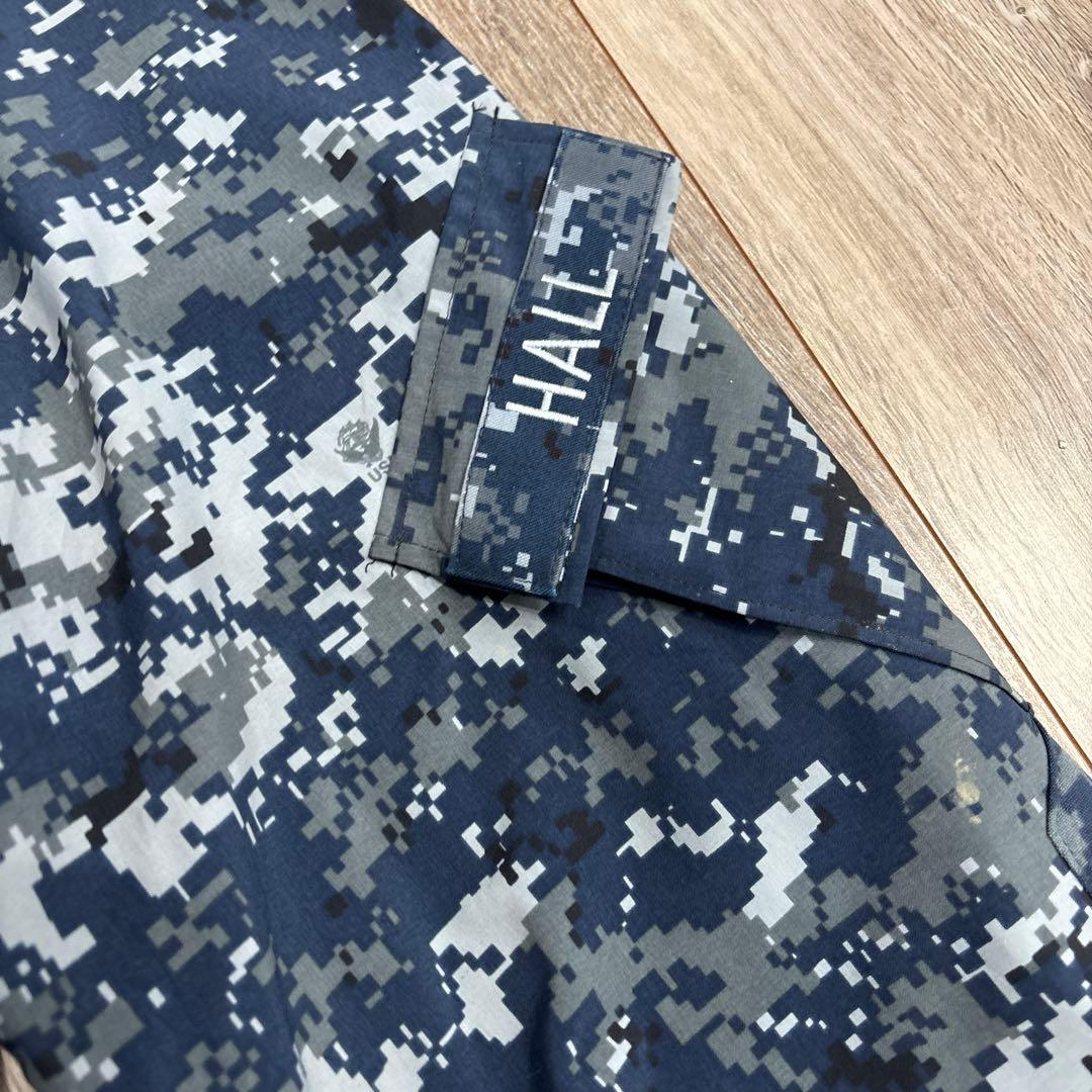 Us navy Ecwcs 米軍実物 デジカモ ゴアテックスパーカー small