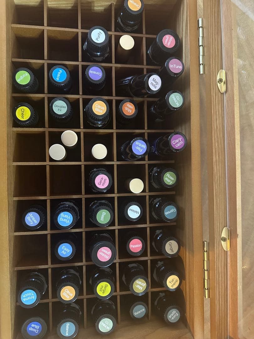 ドテラエッセンシャルオイル 41本セット 木製ボックス付き