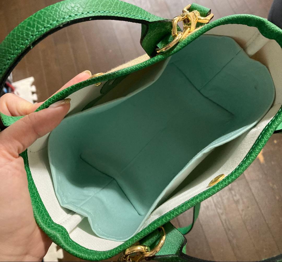 Longchamp かごバッグ