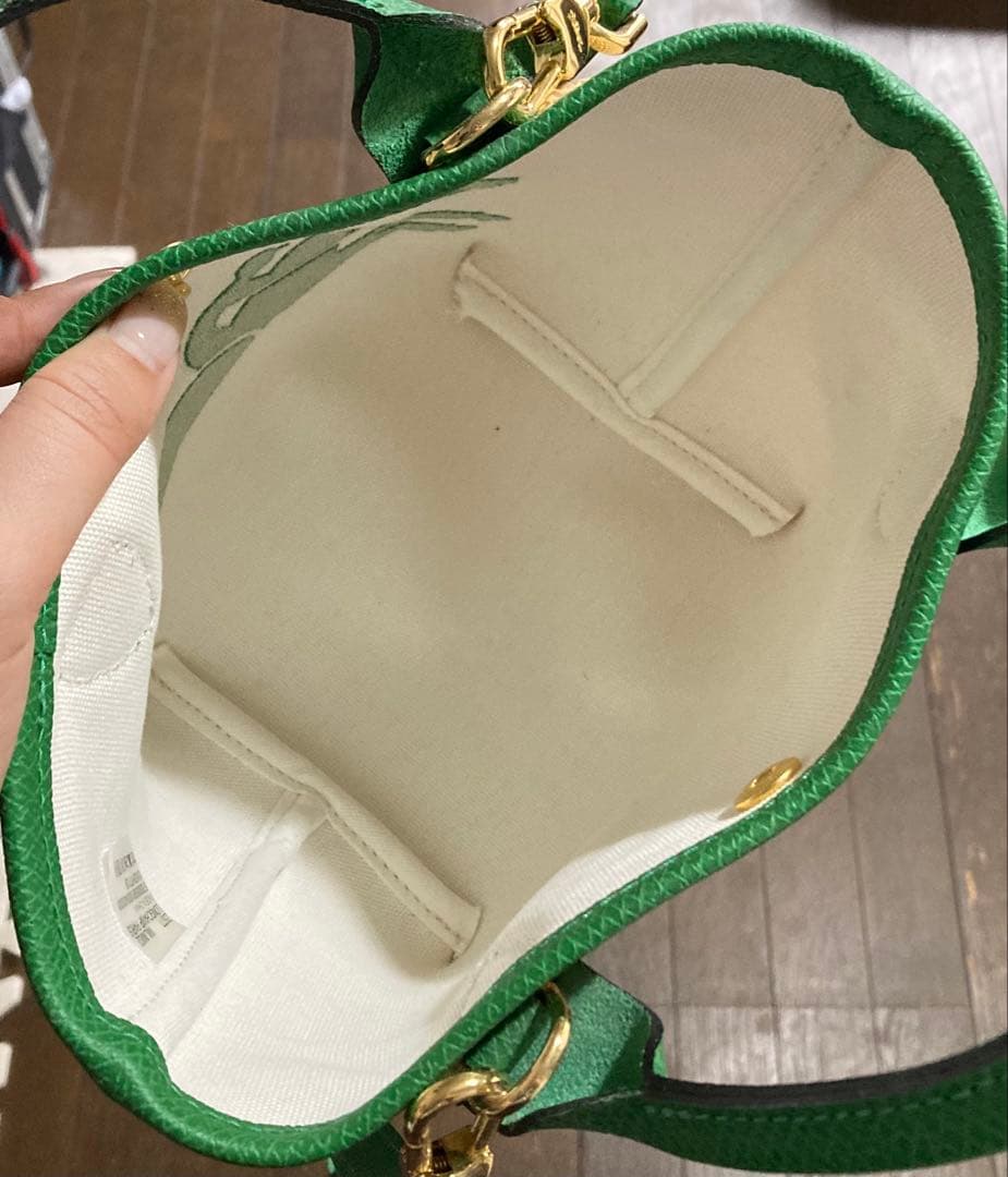 Longchamp かごバッグ