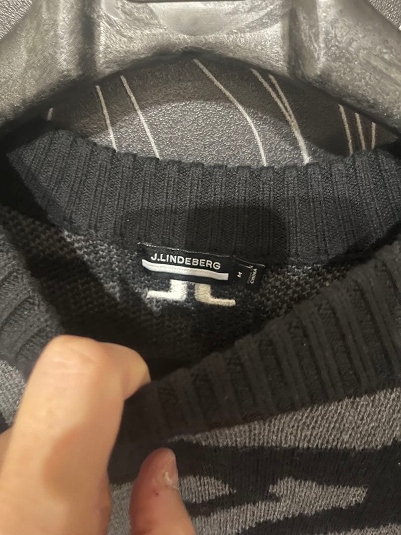 Jリンドバーグ　ニット　レオパード柄