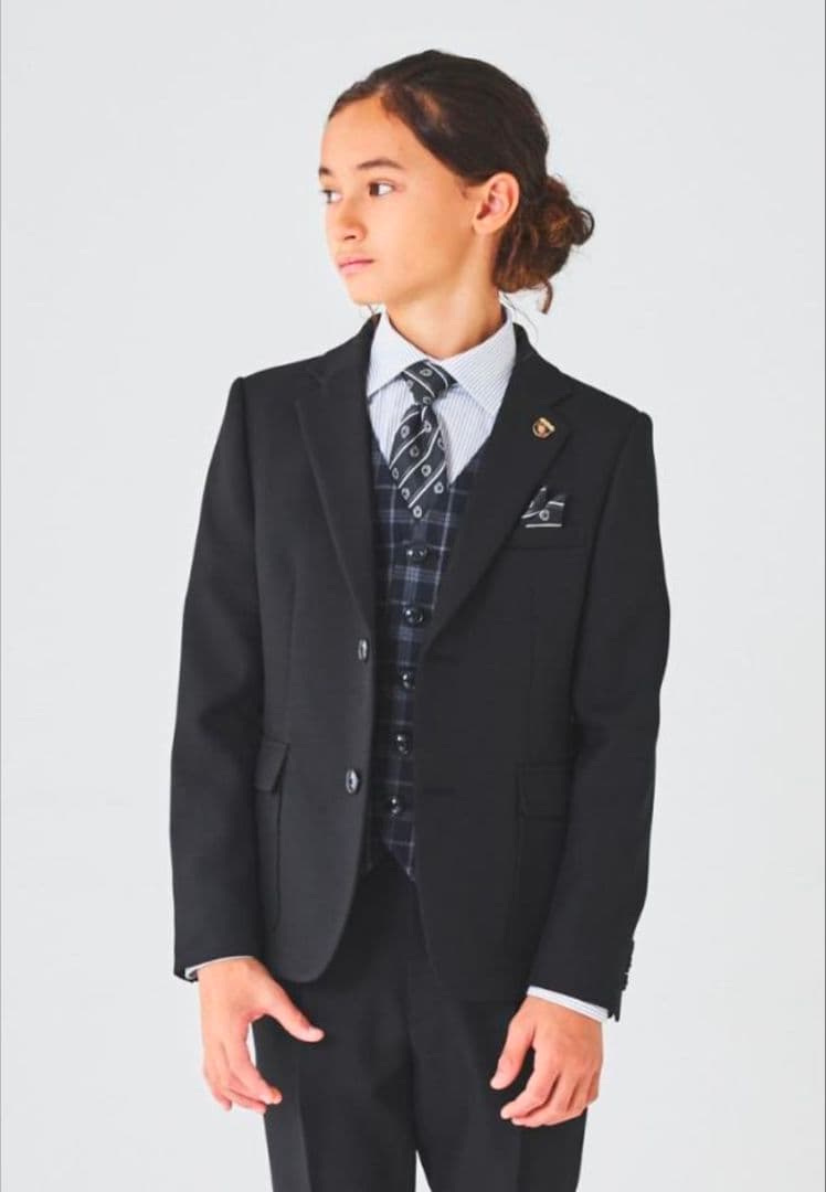 スリーピース スーツ ８点セット 160 170 男の子 結婚式 冠婚葬祭