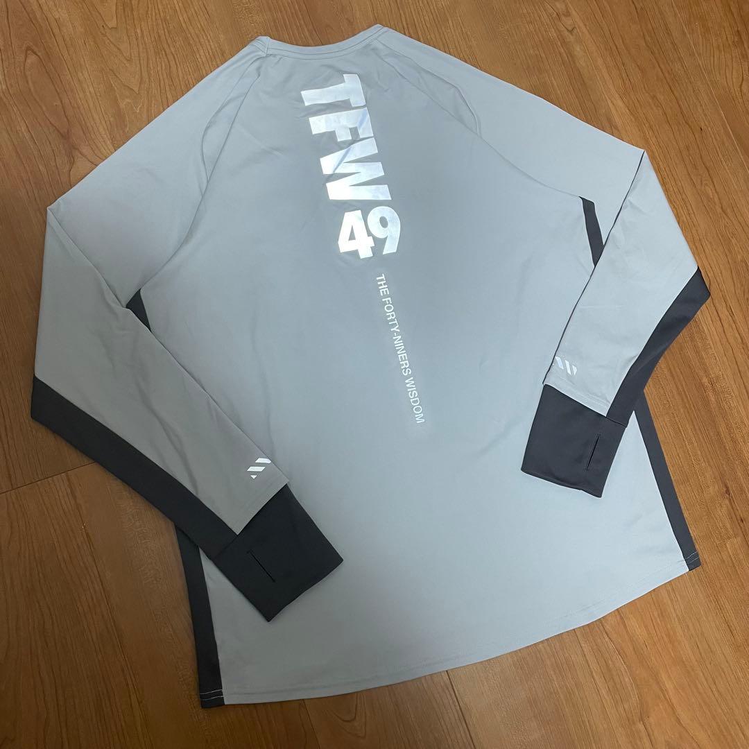 TFW49 ロングTシャツ ライトグレー　XL ゴルフ