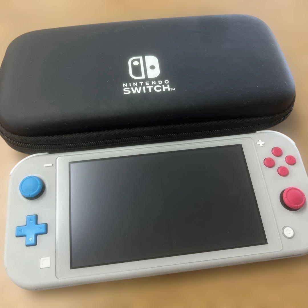 427 Nintendo Switch Lite ザシアンザマゼンタ　ケース付き