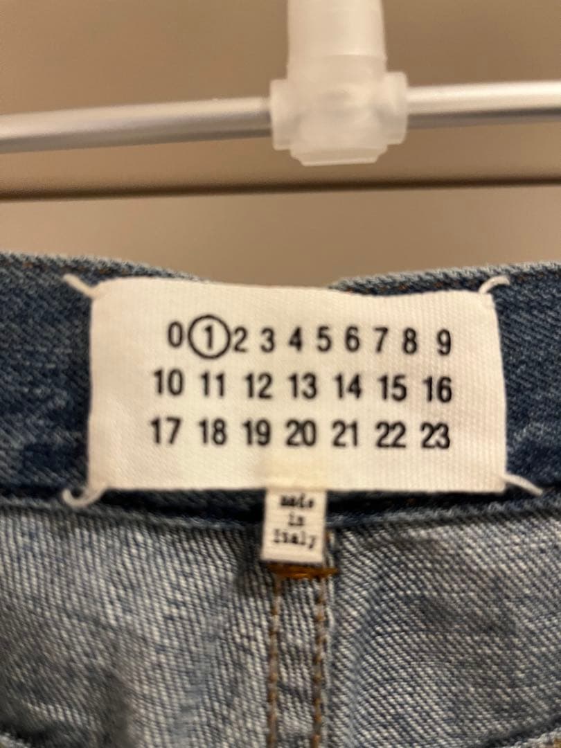 マルジェラ Maison Margiela ドッキングスカート デニム