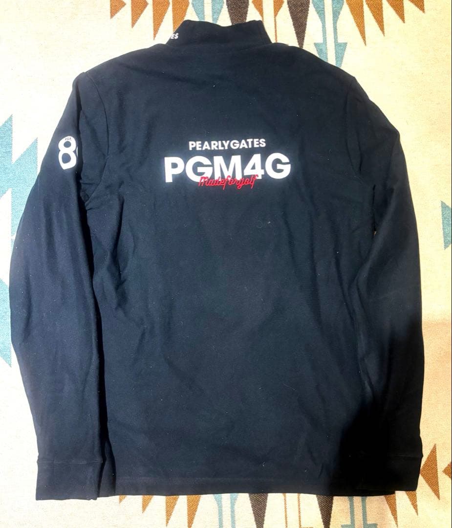 PEARLY GATES メンズLサイズ裏起毛モックネック