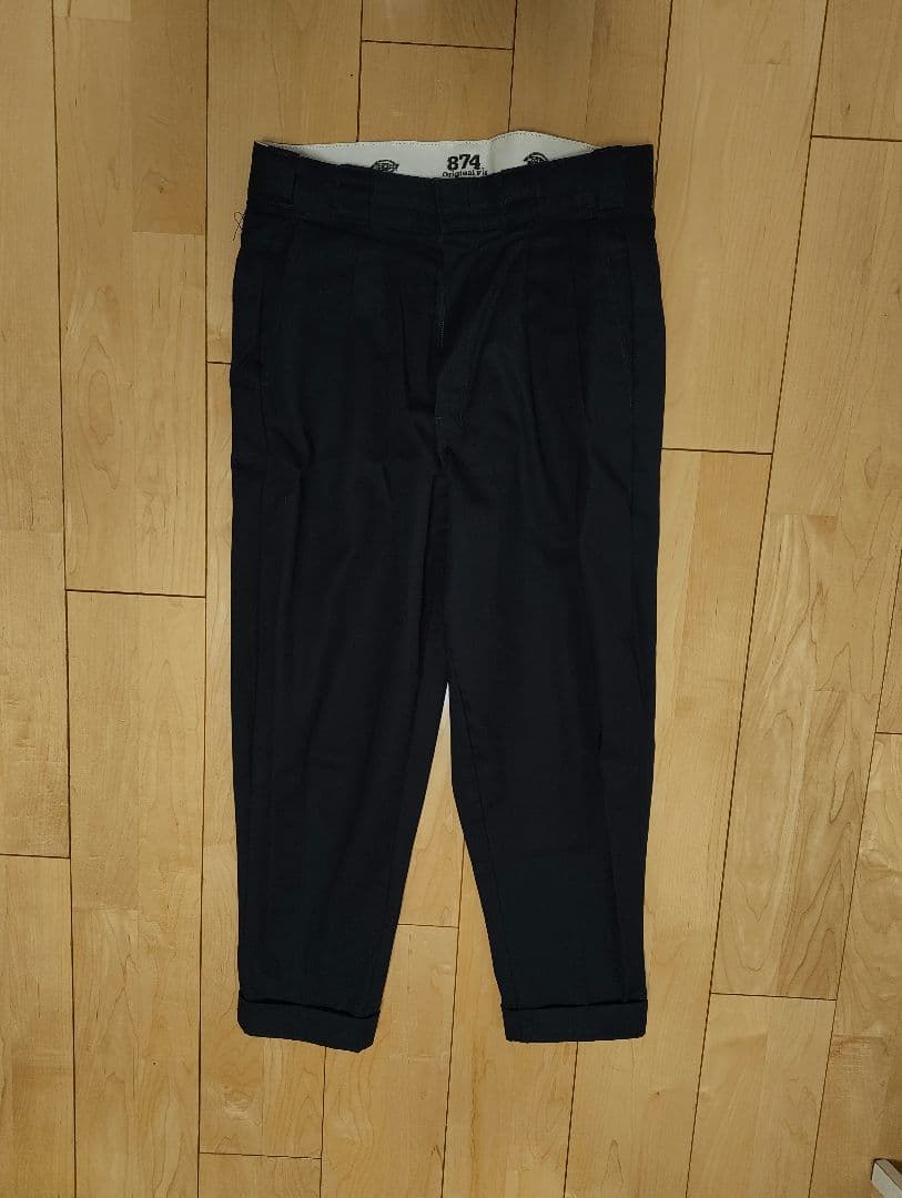 完売品　Modesty Industry×ディッキーズ　カスタムパンツ　ネイビー