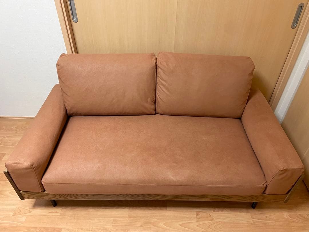 【値下げ】unico TREL(トレル) ソファ 2.5シーター