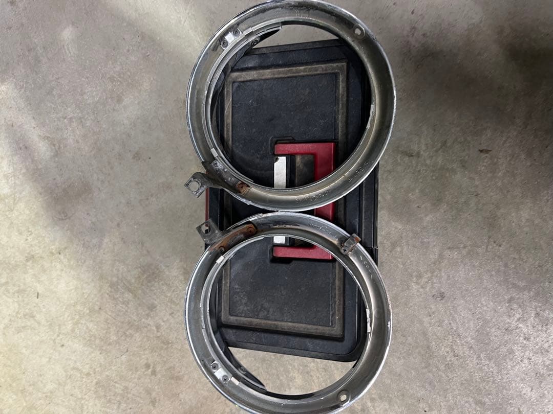 み*ん様 L700 ミラジーノ　純正OPヘッドライトバイザー　ピヨピヨ