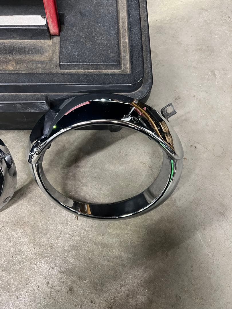 み*ん様 L700 ミラジーノ　純正OPヘッドライトバイザー　ピヨピヨ