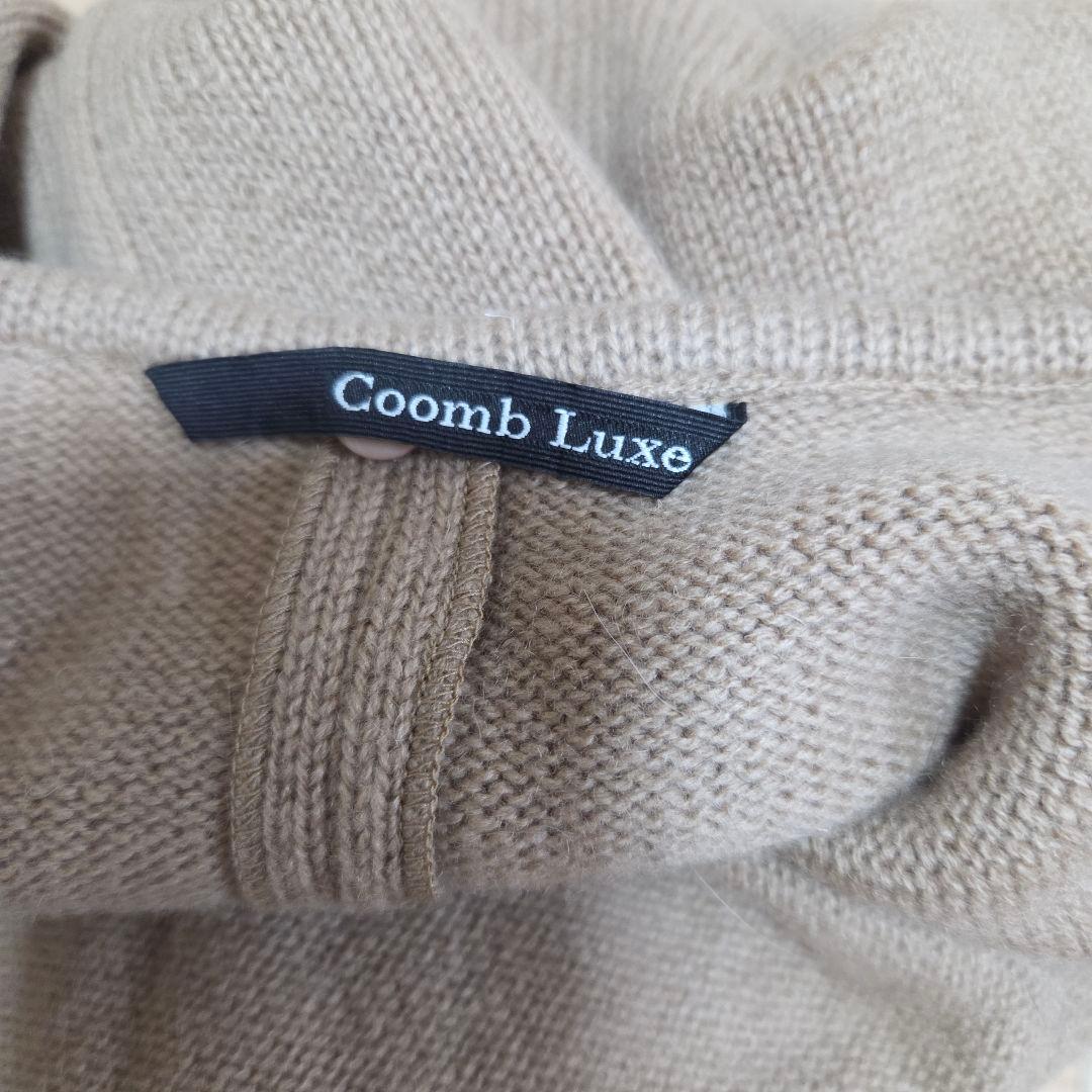 ★angel様★Coomb luxe/ベスト/ポンチョ/フォックスファー/カシミ