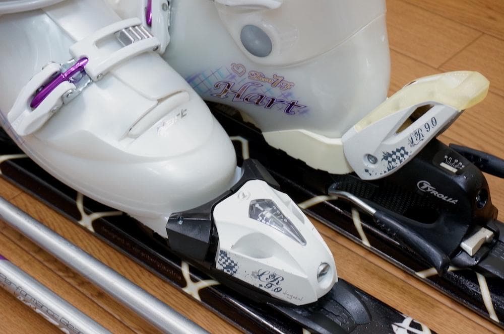 メンテ済 149cm 靴24cm HEAD レディース スキーセット