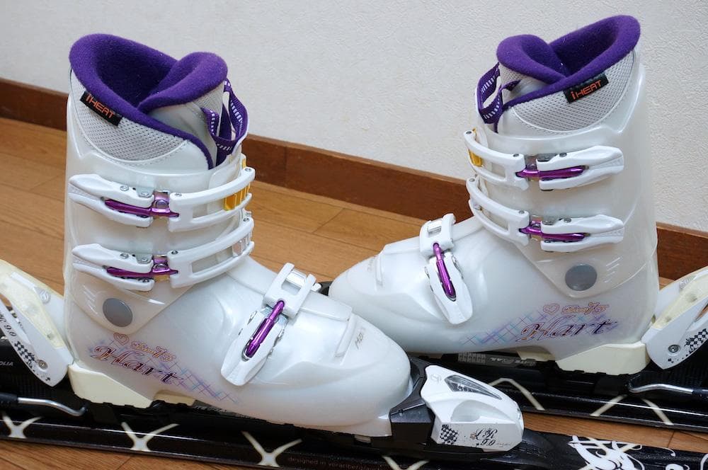 メンテ済 149cm 靴24cm HEAD レディース スキーセット