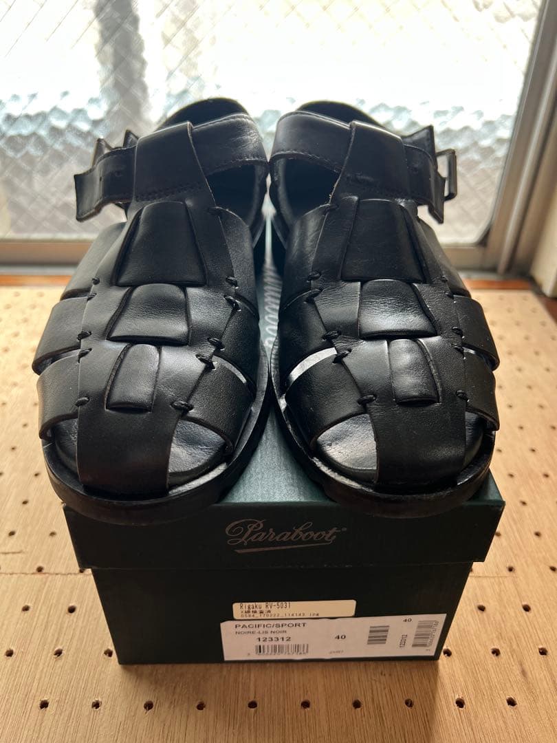 【美品】パラブーツ　パシフィック 40（約26.5cm）