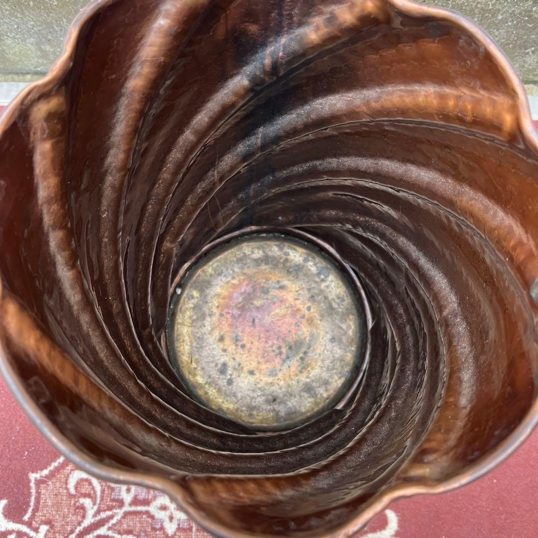 イタリア製◾️銅製 傘立て アンブレラスタンド ヨーロッパ雑貨