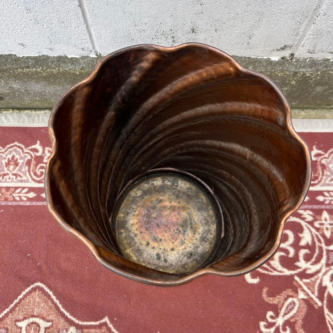 イタリア製◾️銅製 傘立て アンブレラスタンド ヨーロッパ雑貨