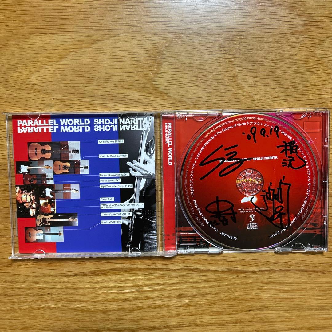 [サイン入り・帯付き]成田昭次/パラレルワールドPARALLEL WORLD