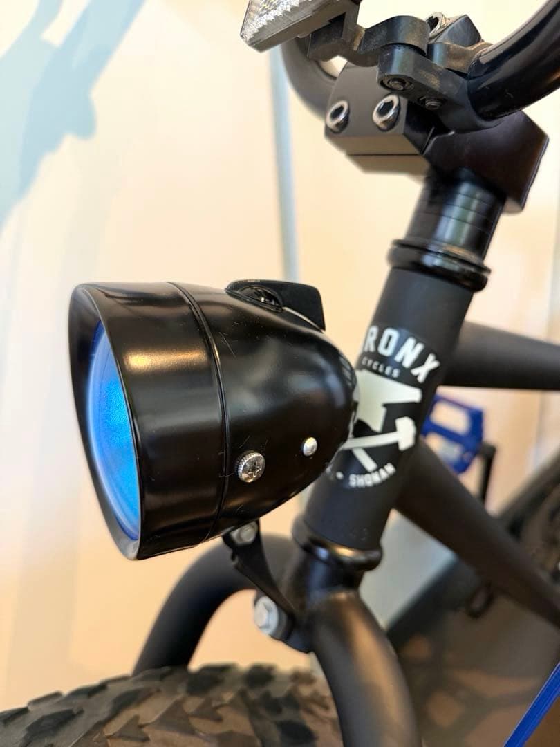 BRONX20 ファットバイク CUSTOM マットブラック　完全室内保管