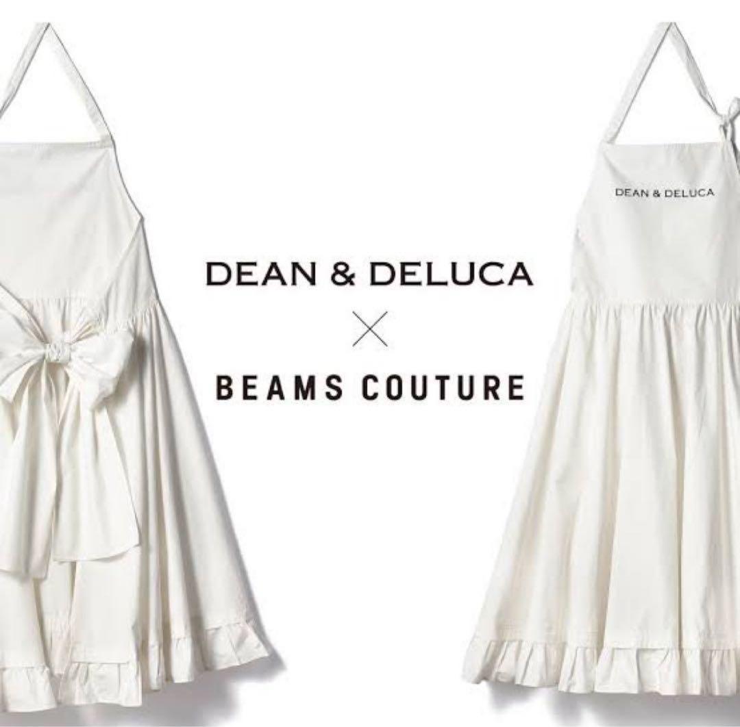 DEAN & DELUCA ギャザーのエプロンドレスW