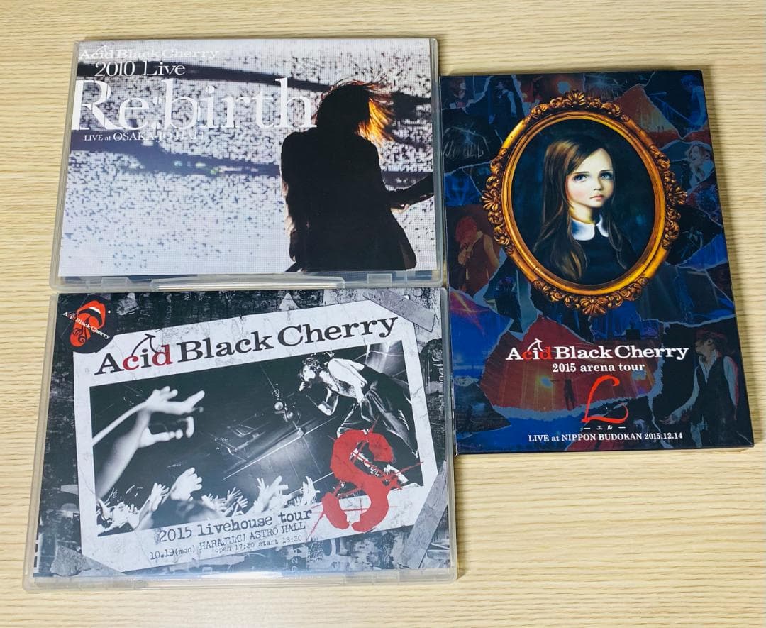 Acid Black Cherry ライブ DVD 3枚セット