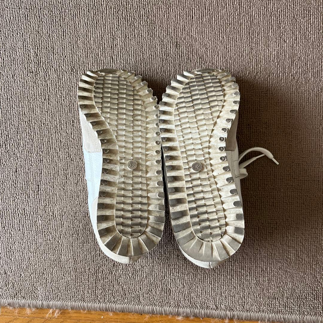 専用ですノヴエスタオールレザースニーカー38 24センチ