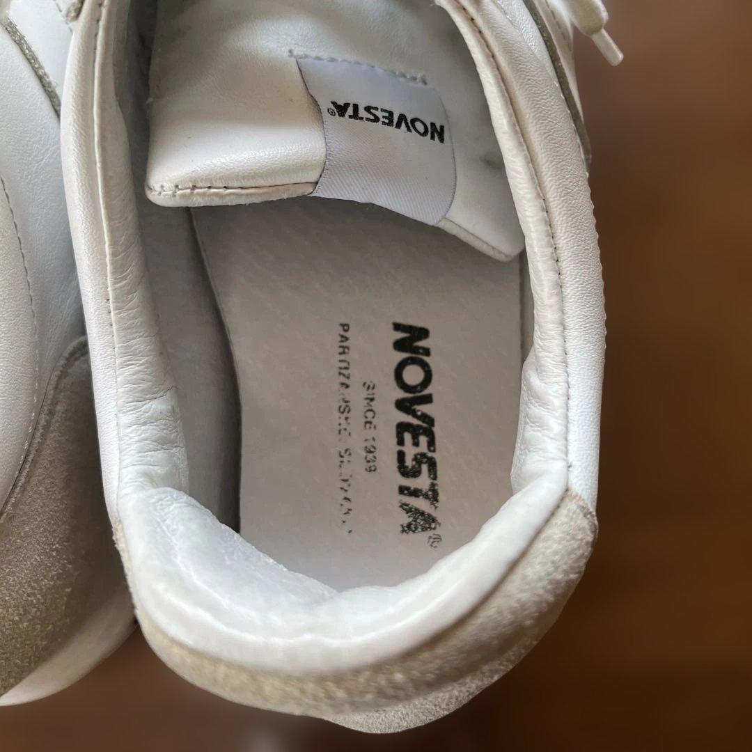 専用ですノヴエスタオールレザースニーカー38 24センチ