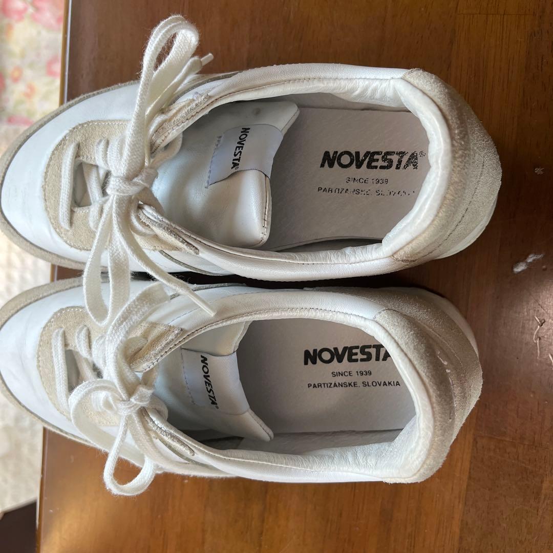 専用ですノヴエスタオールレザースニーカー38 24センチ