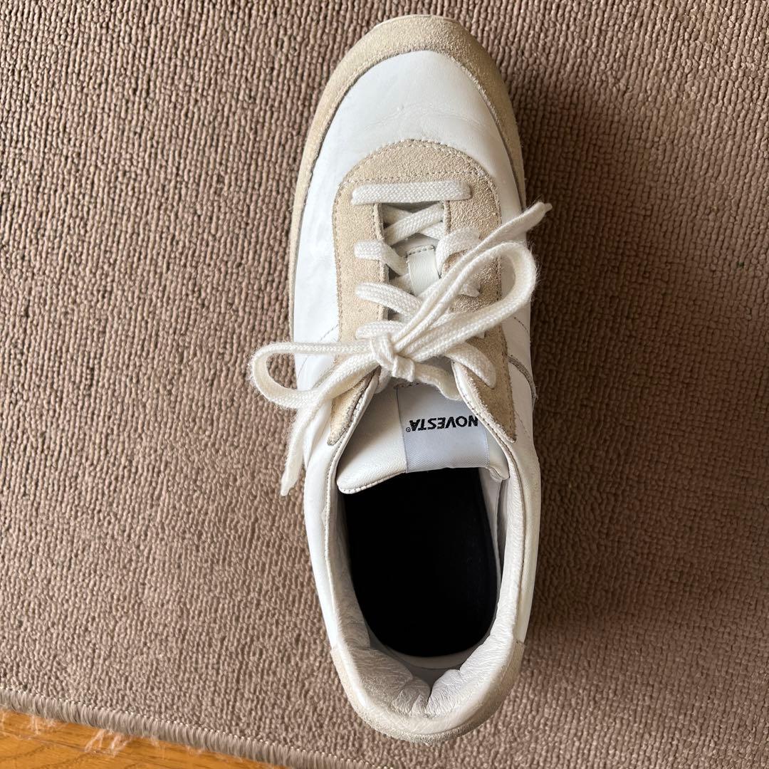 専用ですノヴエスタオールレザースニーカー38 24センチ