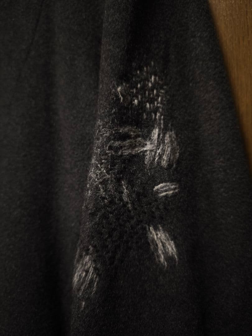 PORTER CLASSIC カシミヤ　CARDIGAN COAT ハンド刺繍