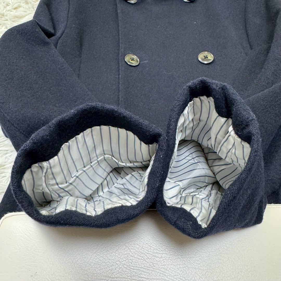 未使用級✨トゥモローランドピルグリム カシミヤ ネイビー ダブルチェスターコート