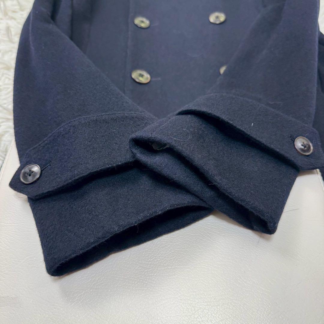 未使用級✨トゥモローランドピルグリム カシミヤ ネイビー ダブルチェスターコート